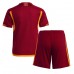 AS Roma Domaci Dres za Dječji 2023-24 Kratak Rukavima (+ kratke hlače)